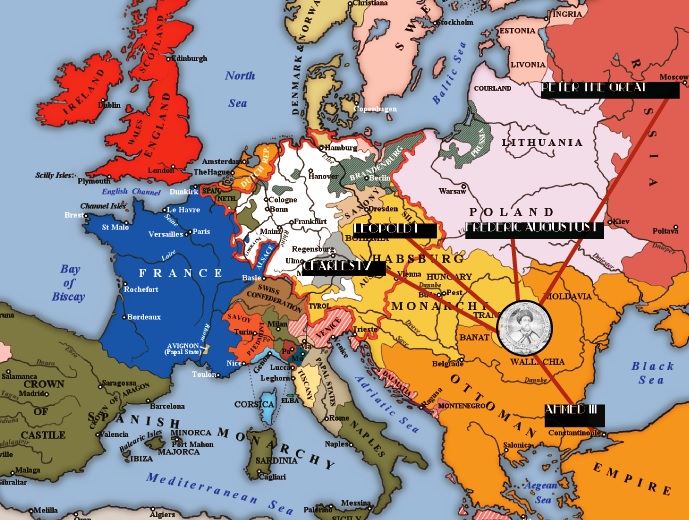 foreign policy map