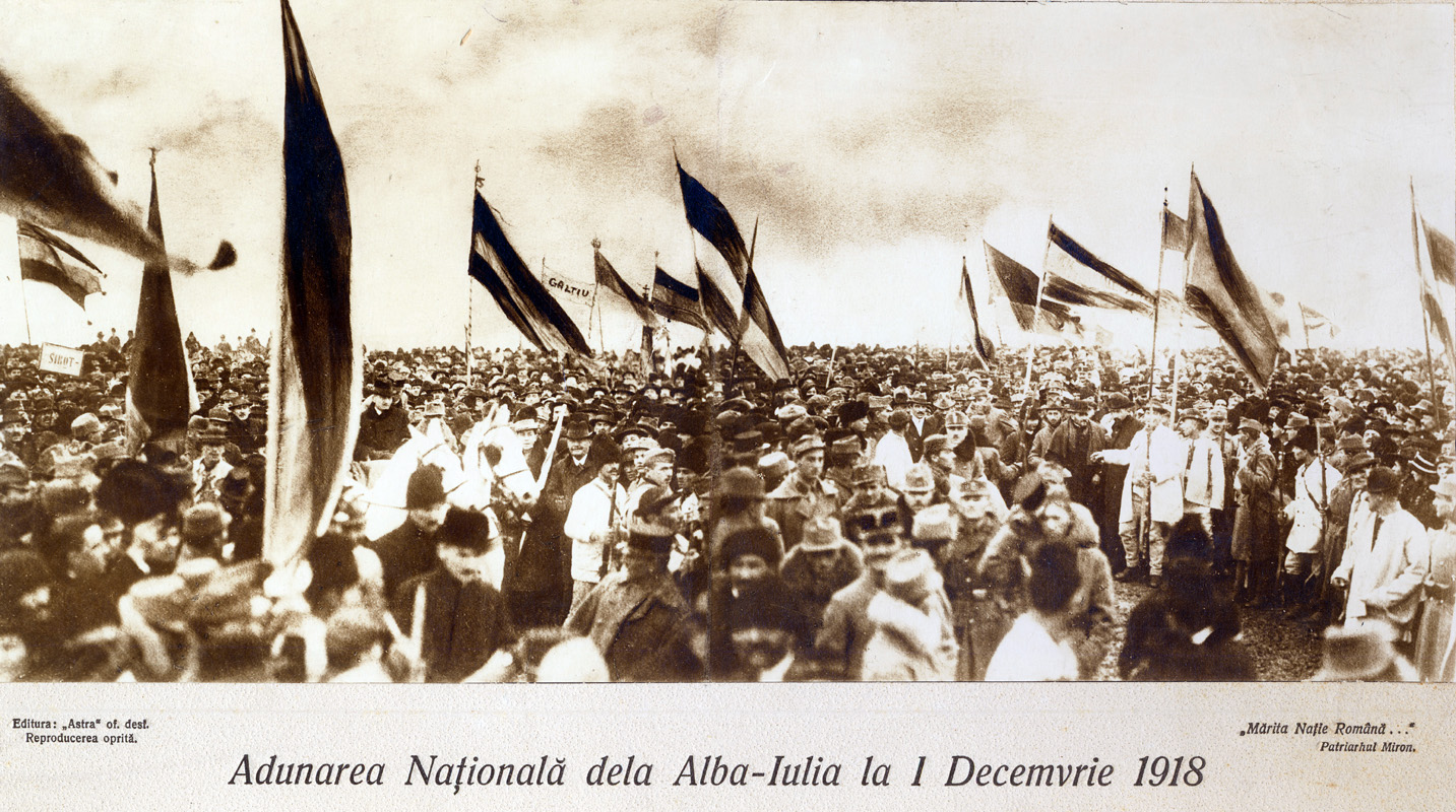 192211 - Adunarea Nationala de la Alba-Iulia la 1 decembrie 1918