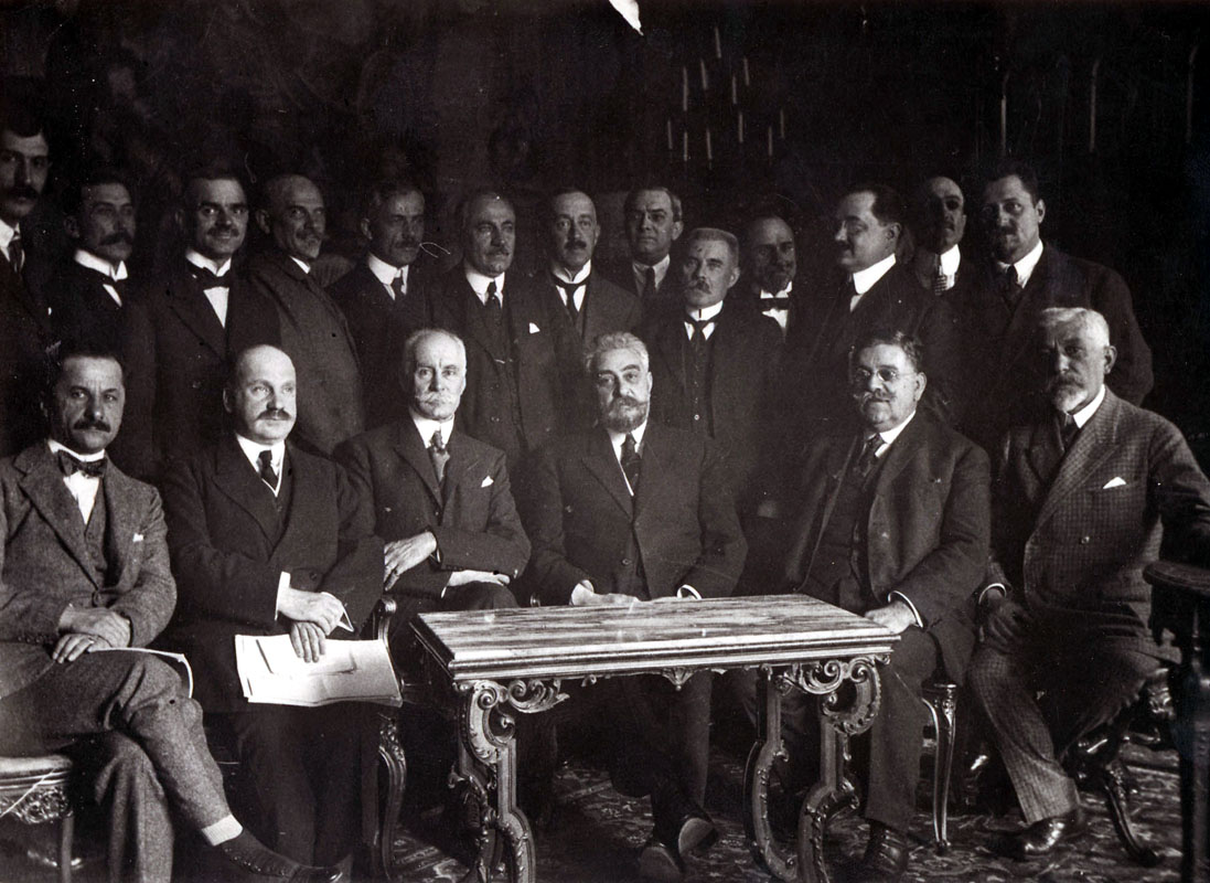 177241 - Delegatia romana la conferinta de pace de la Versailles - 1919