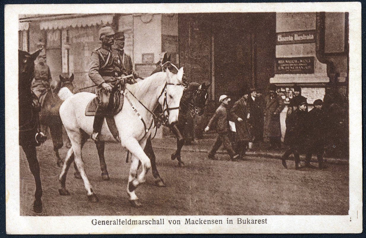 Generalfeldmarschall von Mackensen in Bukarest