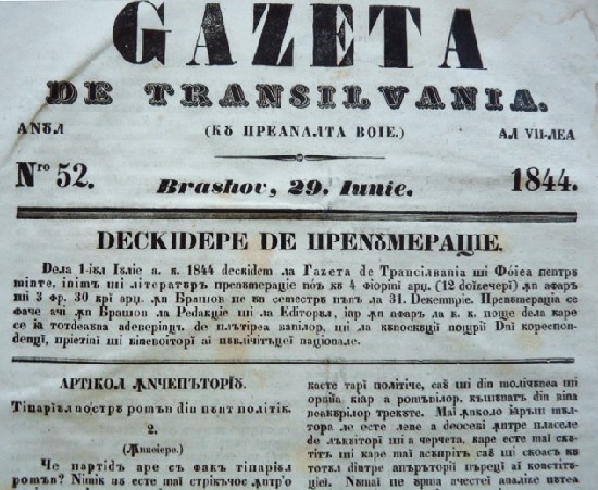 Gazeta de Transilvania